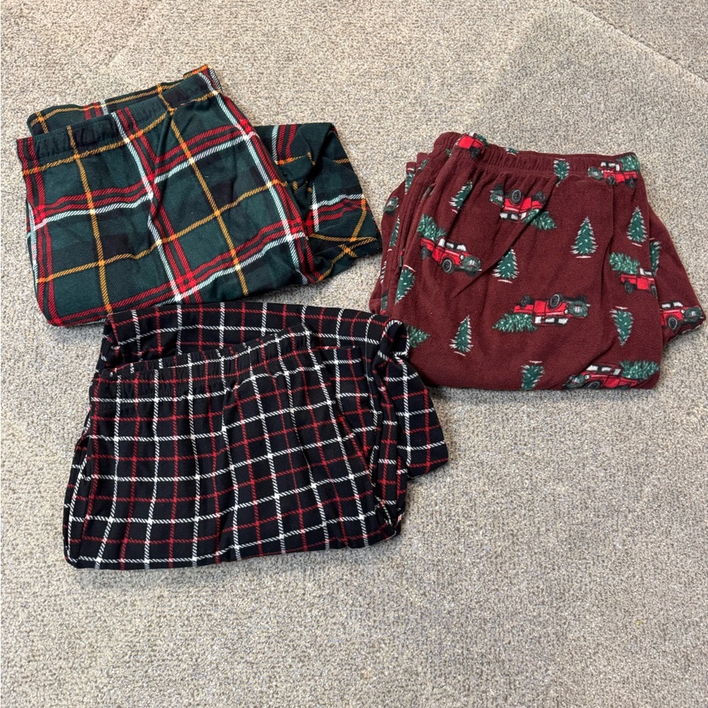 Pajama Bottoms - 3-Pack